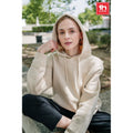 Noir - Sweat (unisexe) avec capuche en coton et polyester
